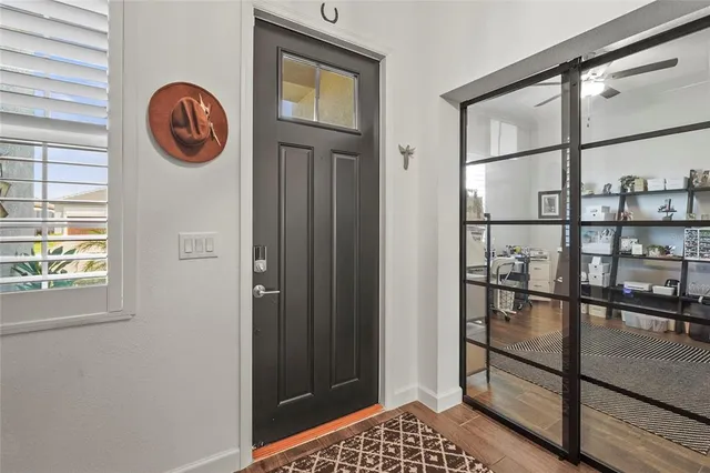 a view of a city and an ocean view