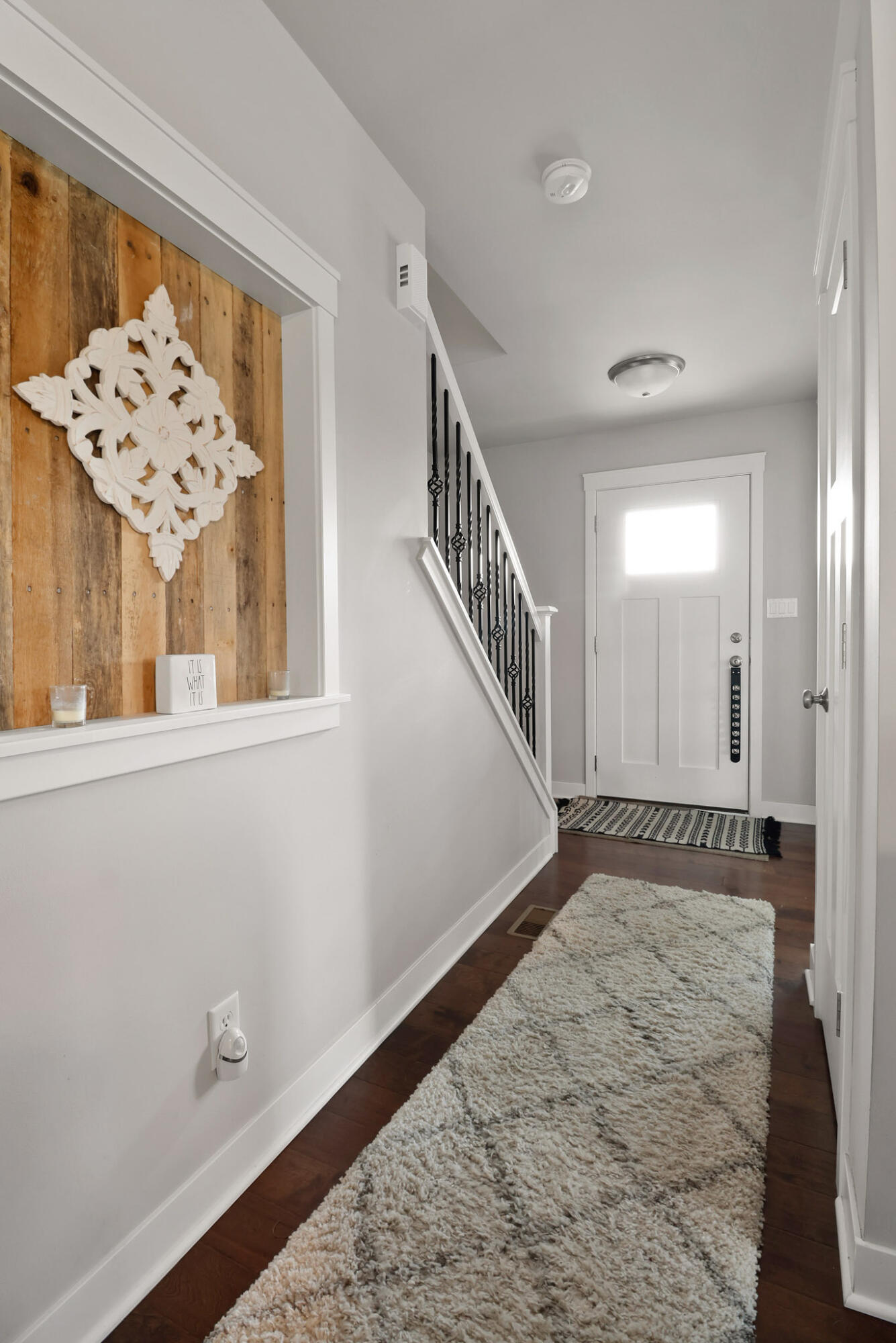 274 Westport Road Valparaiso, IN 46385 - Photo 4 of 28 a view of an entryway with wooden floor