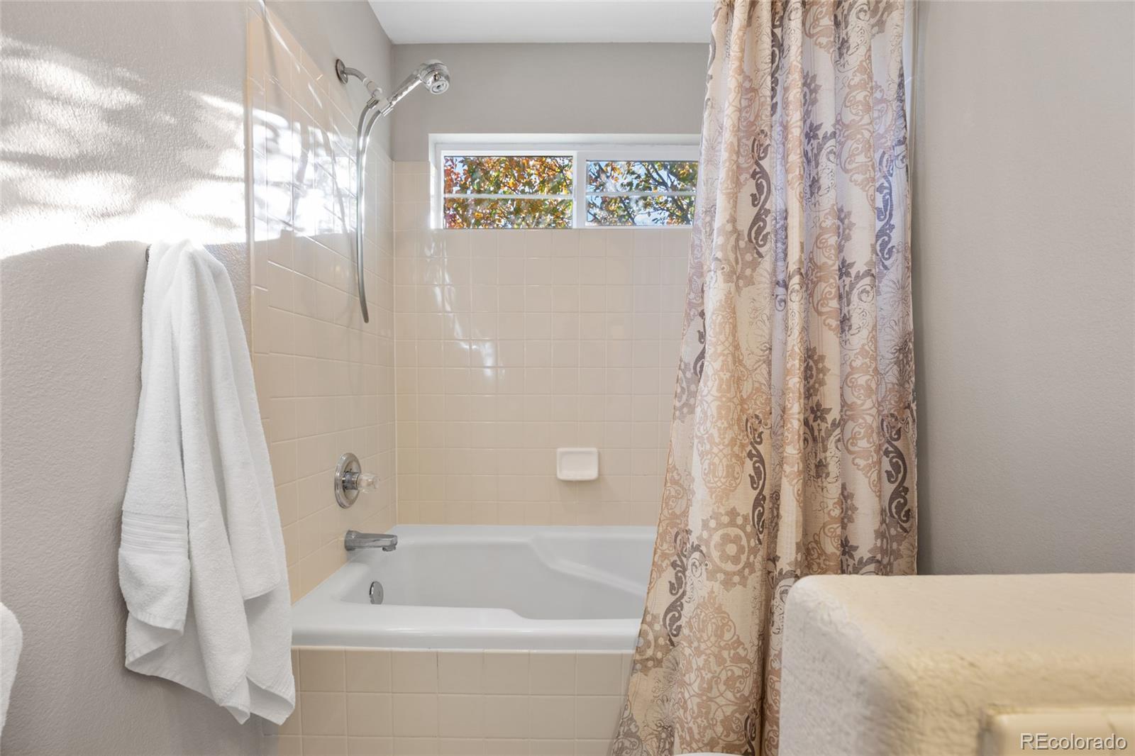 10655 Cherrybrook Circle Highlands Ranch, CO 80126 - Photo 19 of 42 a bathroom with a bathtub and shower