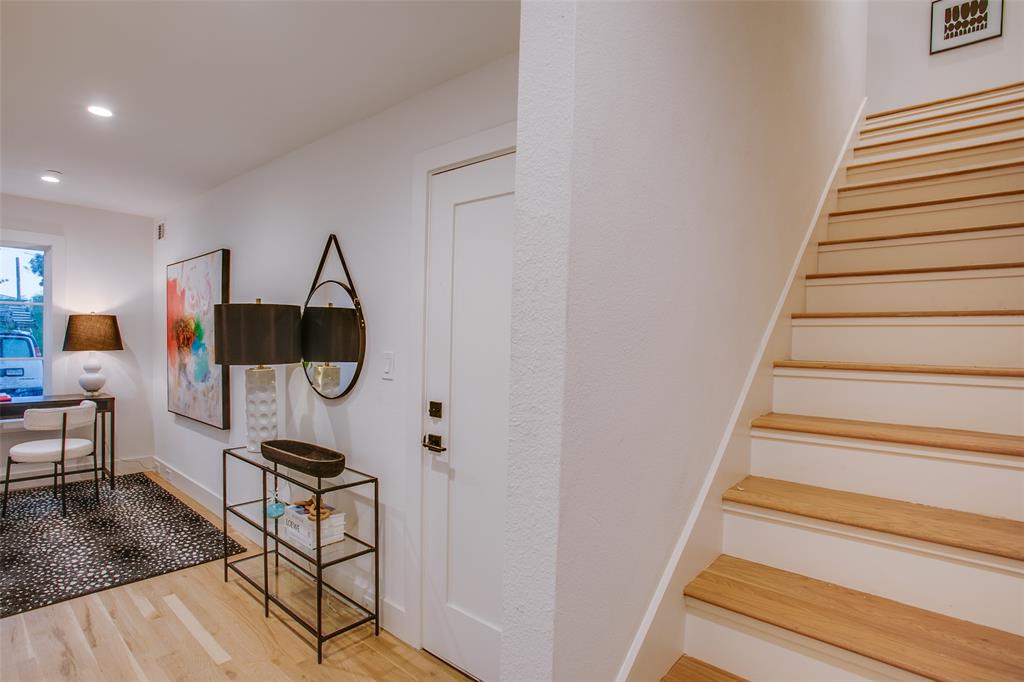 7207 Gaston Avenue, Unit 906 Dallas, TX 75214 - Photo 3 of 34 a view of entryway and hall with wooden floor