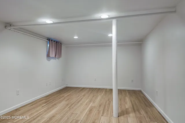 wooden floor in an empty room