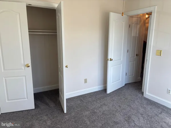 a view of closet area