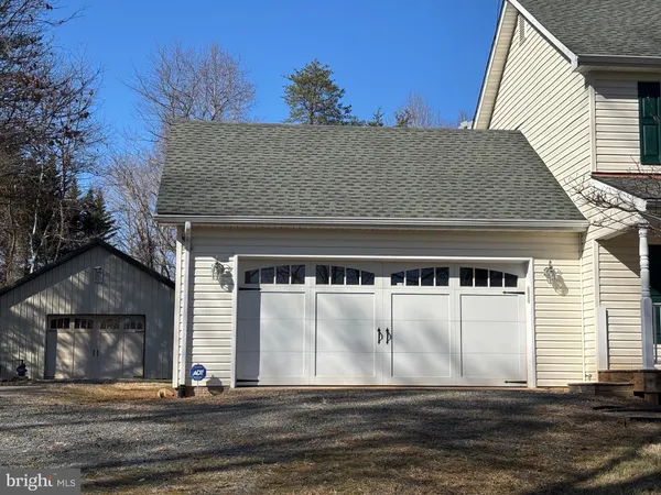 a view of a house with a patio