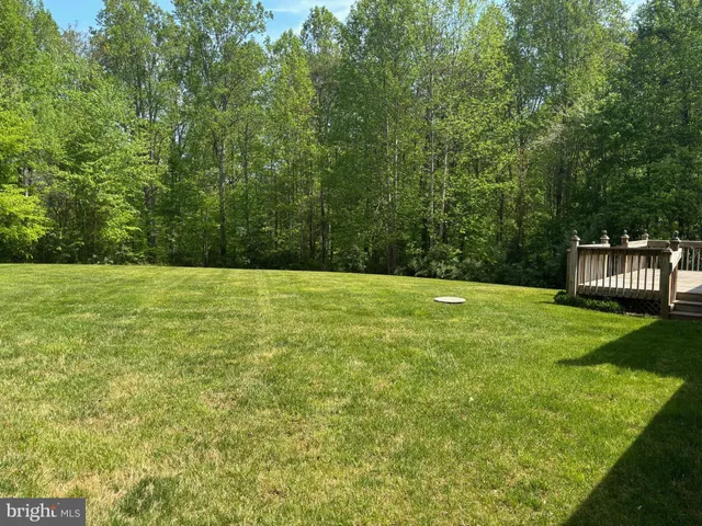 a view of an outdoor space and a yard