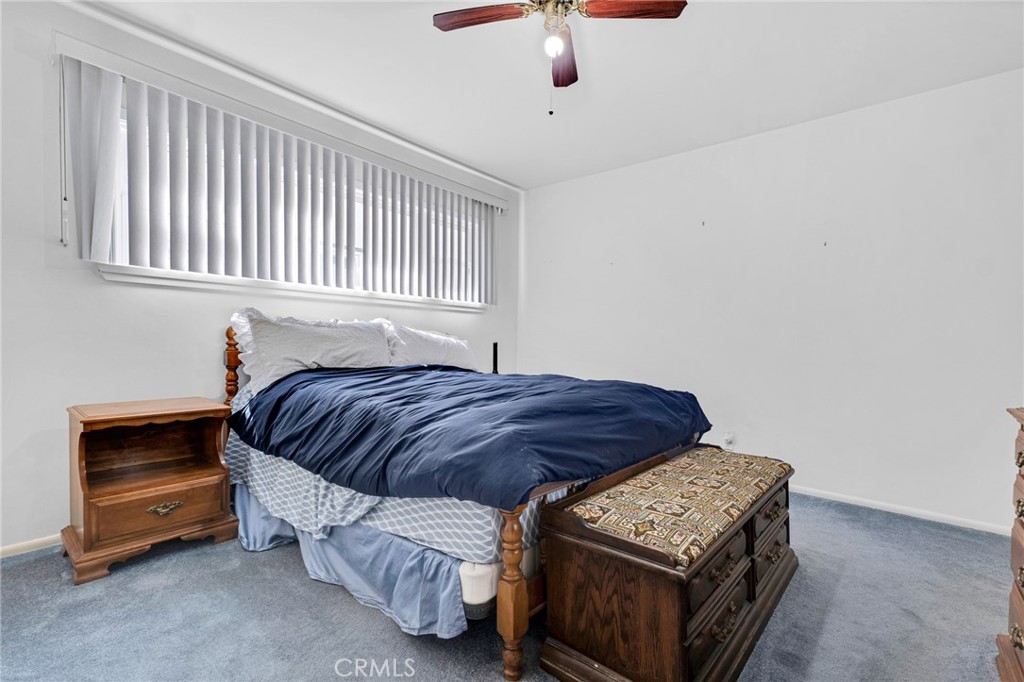 2107 Jolley Drive Burbank, CA 91504 - Photo 19 of 33 a bedroom with a bed and a ceiling fan