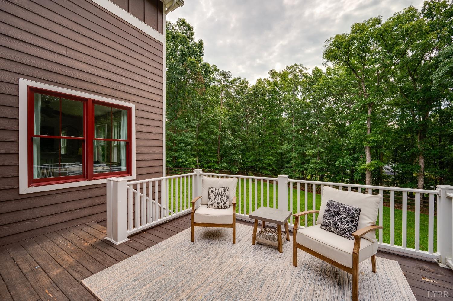 2842 Chilton Road Appomattox, VA 24522 - Photo 53 of 75 a view of a wooden deck with furniture