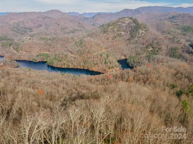 a view of a house with a mountain