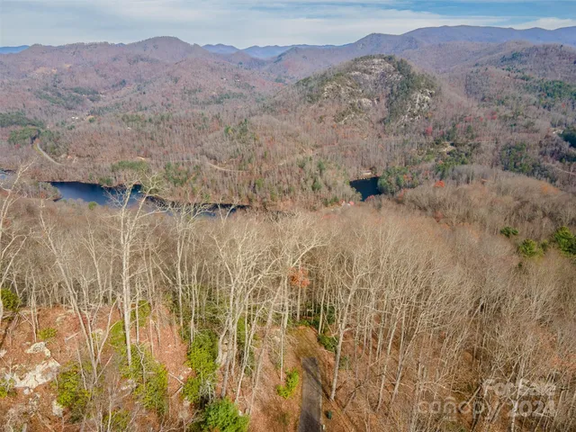 a view of a mountain in the distance