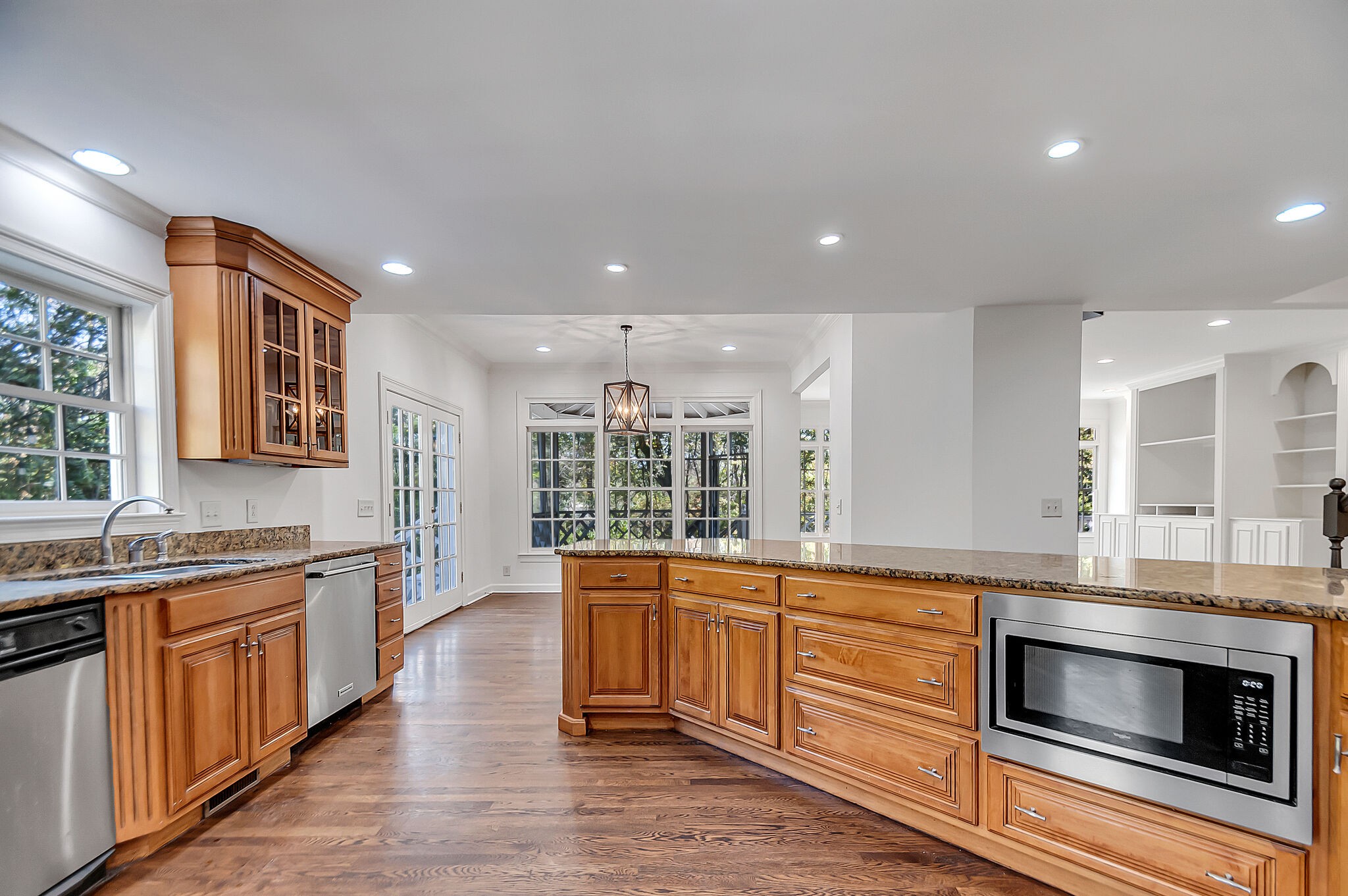 4206 Sneed Road Nashville, TN 37215 - Photo 14 of 56 a kitchen with stainless steel appliances granite countertop a stove and a sink