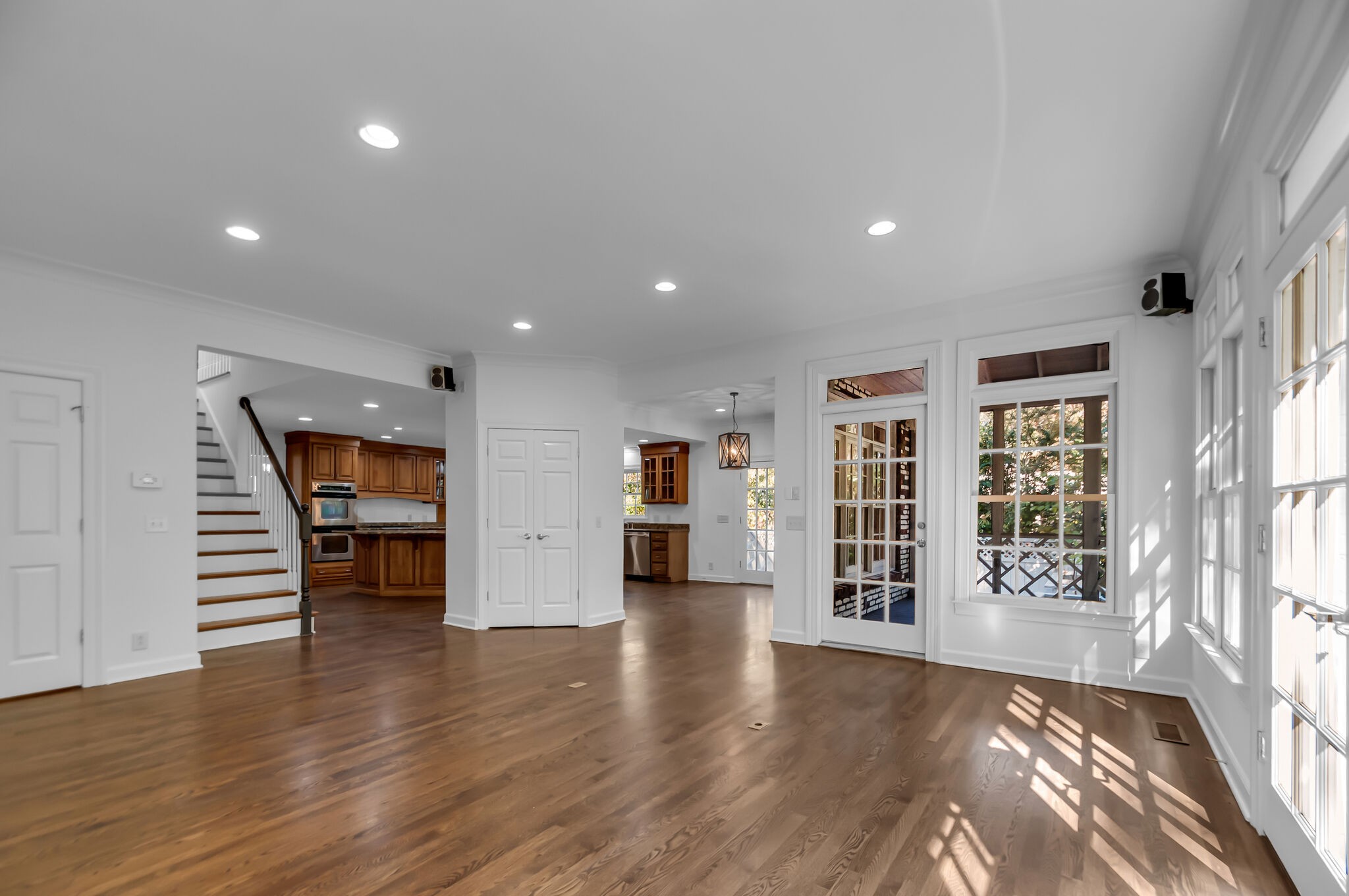 4206 Sneed Road Nashville, TN 37215 - Photo 17 of 56 an empty room with wooden floor and a window
