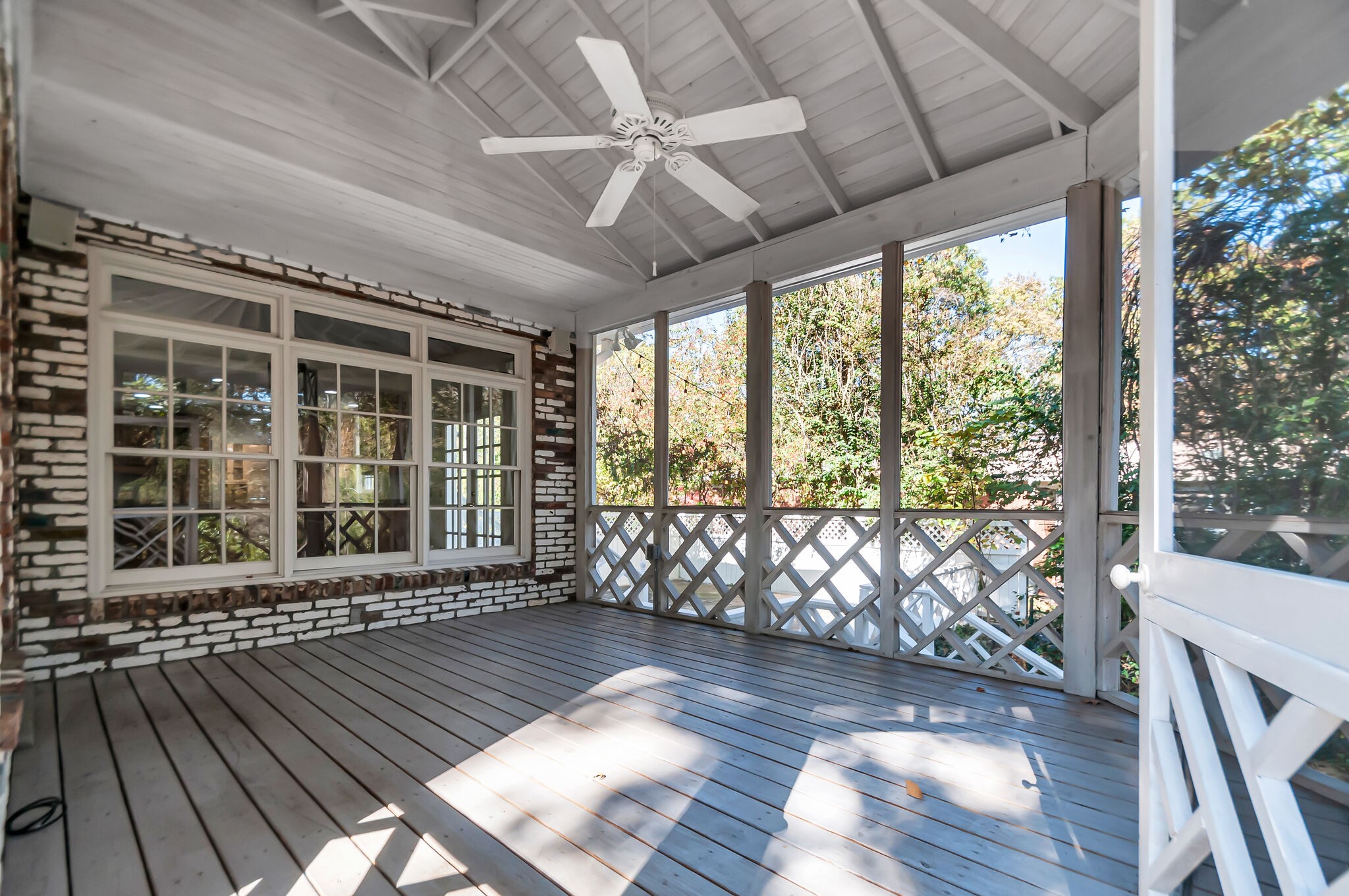 4206 Sneed Road Nashville, TN 37215 - Photo 46 of 56 a view of a porch with wooden floor