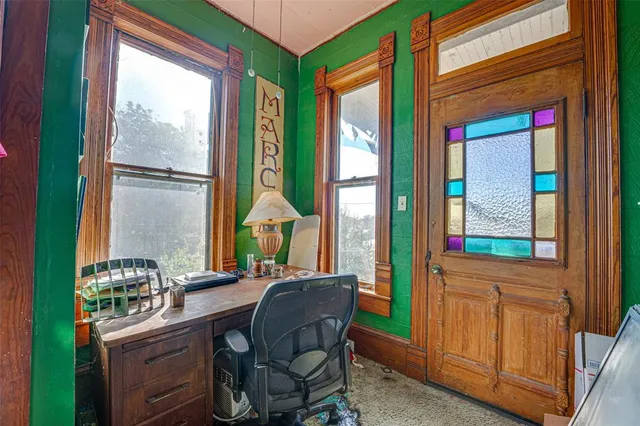 a view of a lake from a balcony