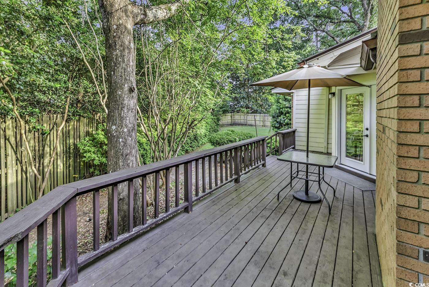 1305 Forest View Road Conway, SC 29526 - Photo 32 of 40 View of wooden terrace