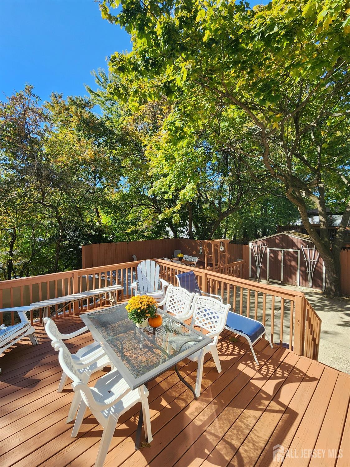 8 Beverly Drive Old Bridge, NJ 08857 - Photo 30 of 34 a view of a deck with furniture