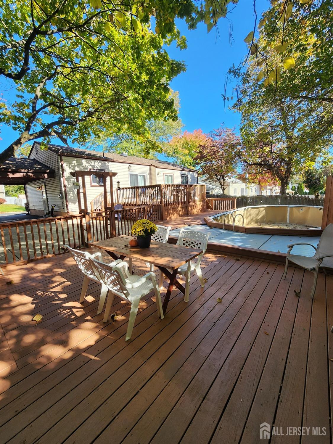 8 Beverly Drive Old Bridge, NJ 08857 - Photo 31 of 34 a view of a balcony with chairs