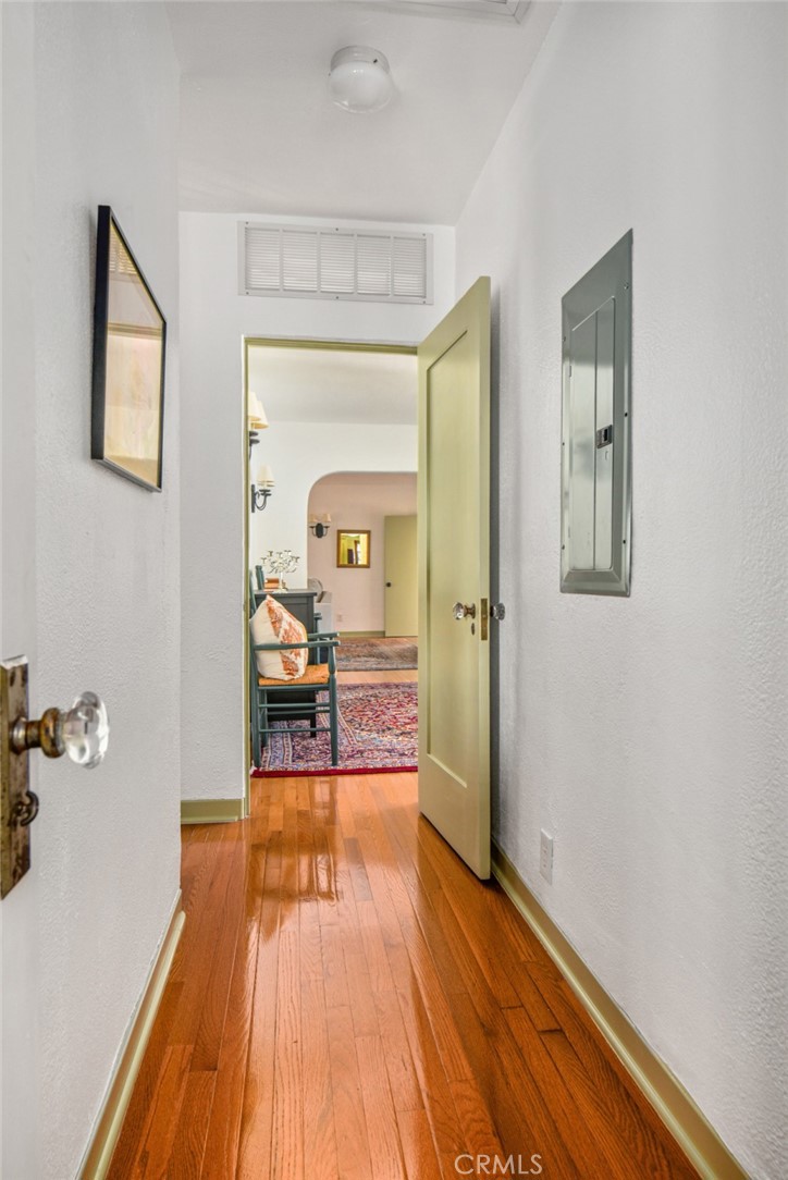 8246 4th Street Los Angeles, CA 90048 - Photo 36 of 38 a view of a room with wooden floor and furniture