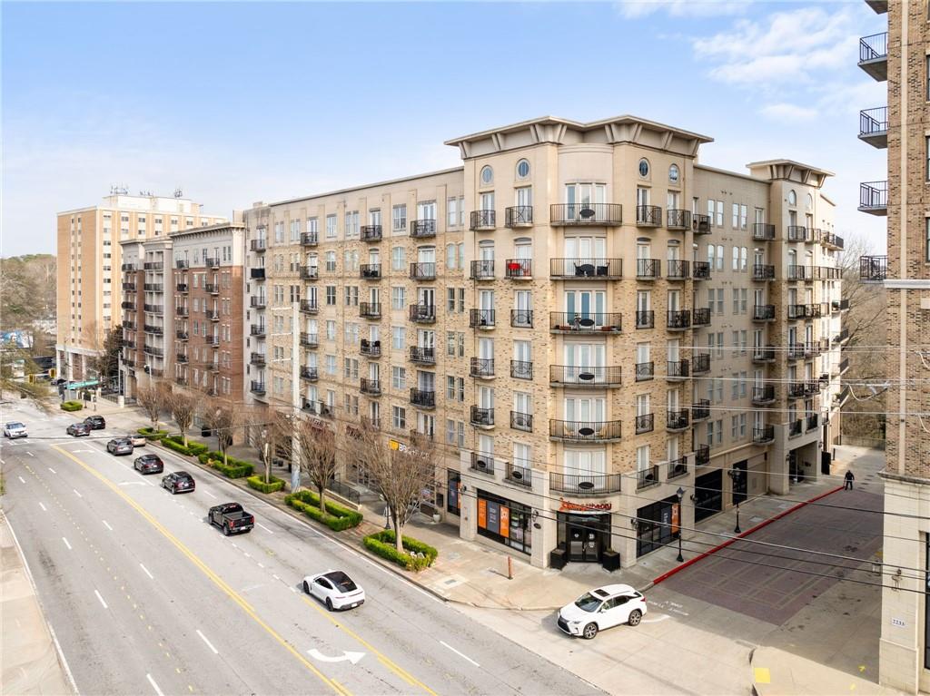 2255 Peachtree Road Northeast, Unit 326 Atlanta, GA 30309 - Photo 36 of 37 a view of a city that has tall buildings