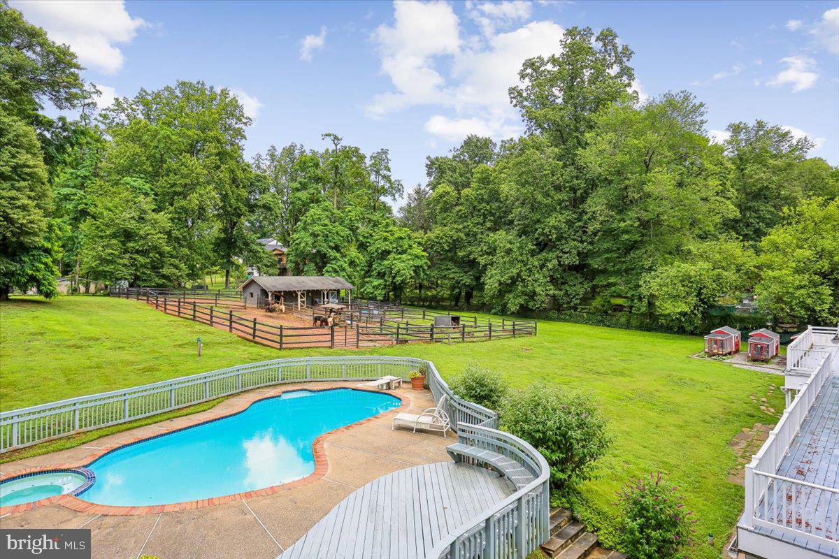 8603 Brickyard Road Potomac, MD 20854 - Photo 48 of 135 View from Primary Suite Balcony