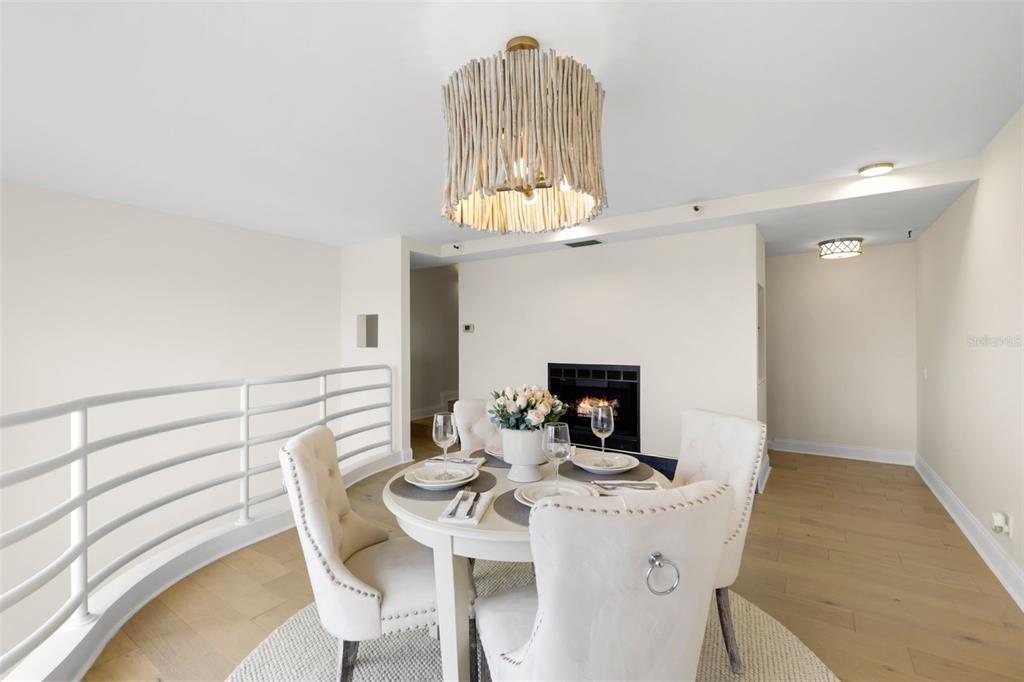 4950 Bayshore Boulevard, Unit 23 Tampa, FL 33611 - Photo 14 of 40 a view of a dining room with furniture window and outside view