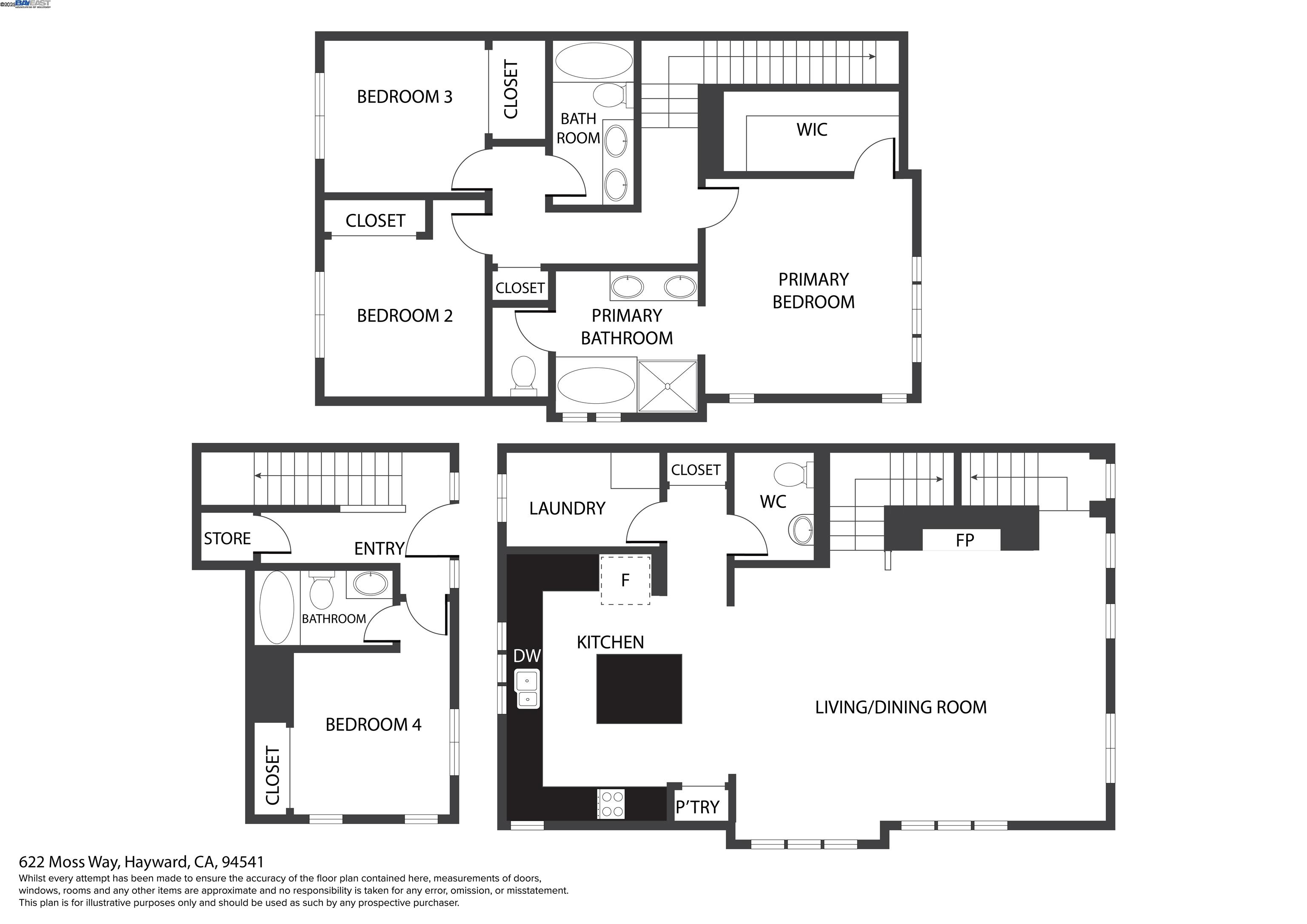 622 Moss Way Hayward, CA 94541 - Photo 25 of 25 a picture of a book and a bed