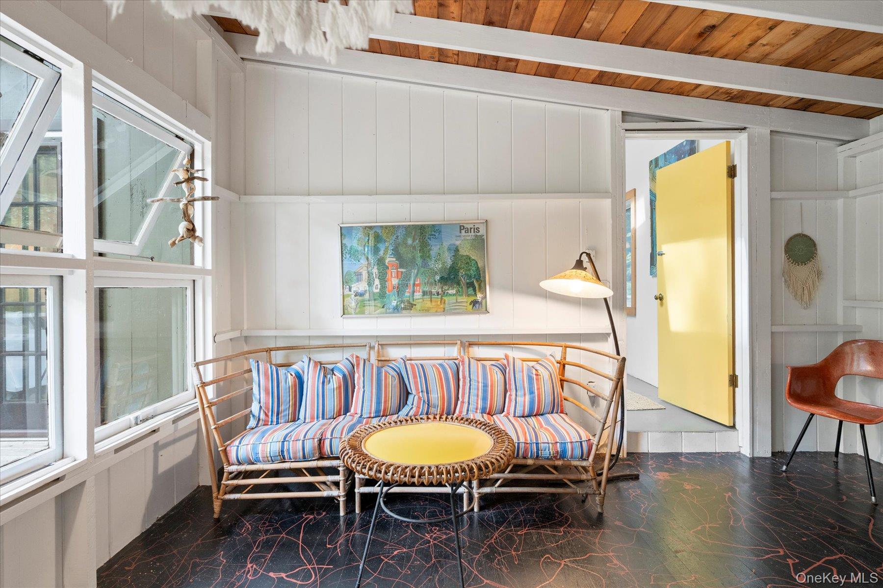46 Flaggy Hole Road East Hampton, NY 11937 - Photo 14 of 32 a view of a bedroom with furniture and window