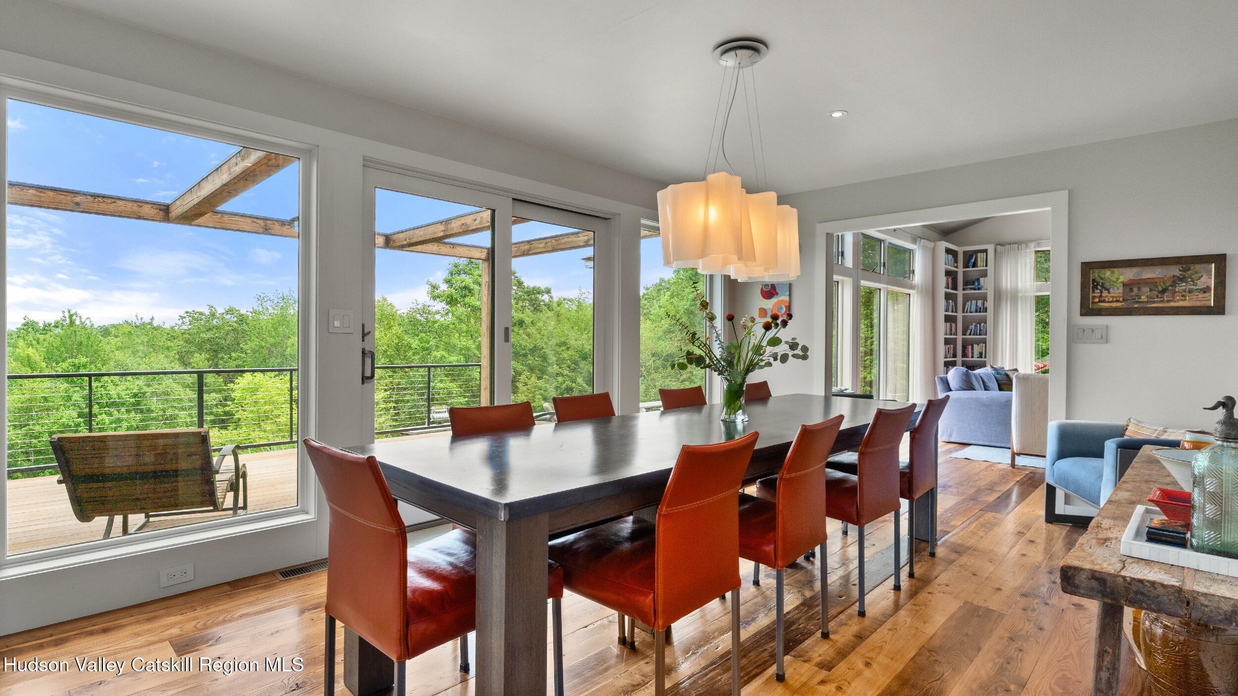 74 Oak Ridge Canaan, NY 12029 - Photo 15 of 54 a view of a dining room and livingroom view