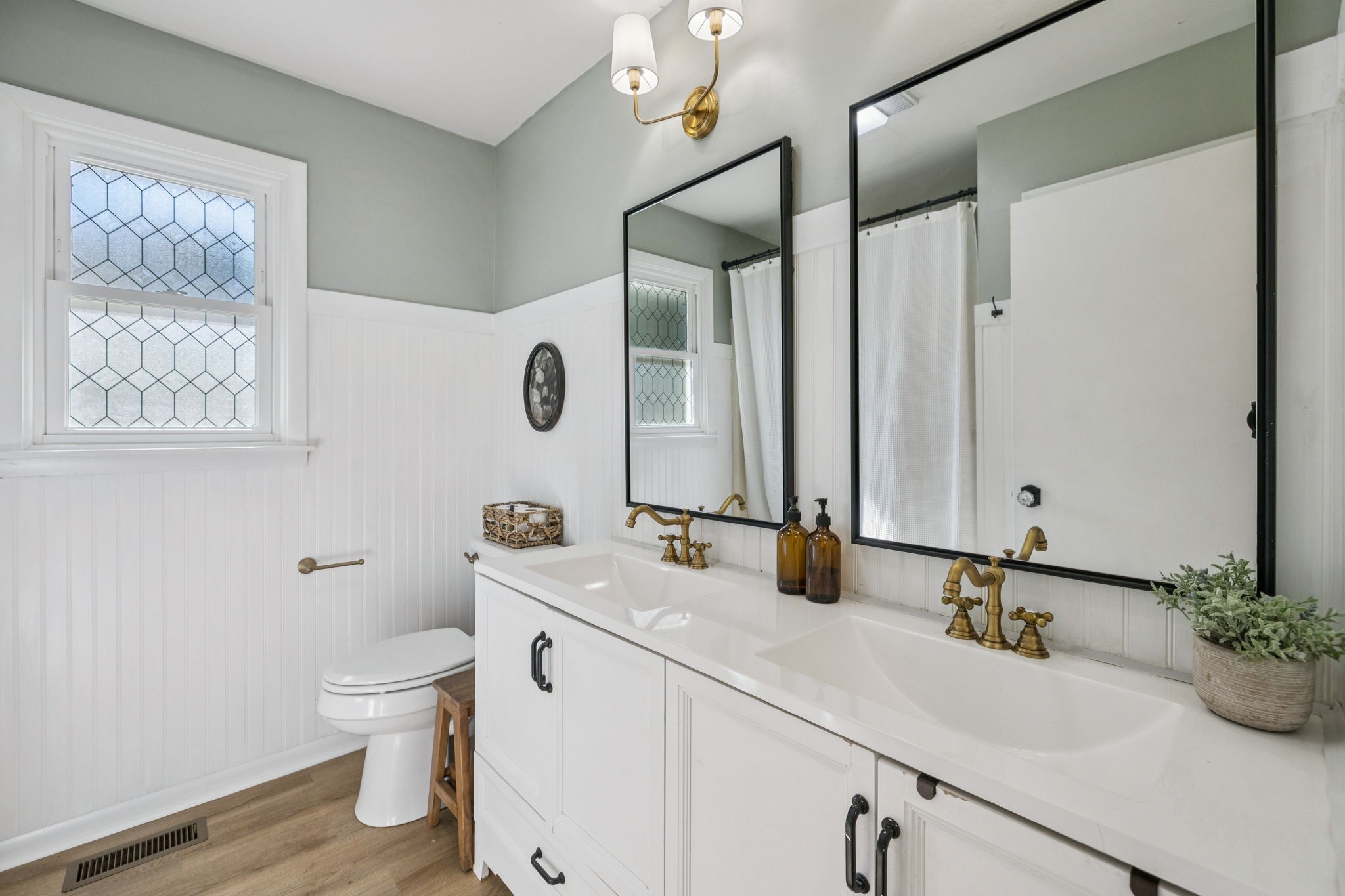 440 West Maple Street Morrison, TN 37357 - Photo 17 of 24 a bathroom with a granite countertop sink mirror and toilet