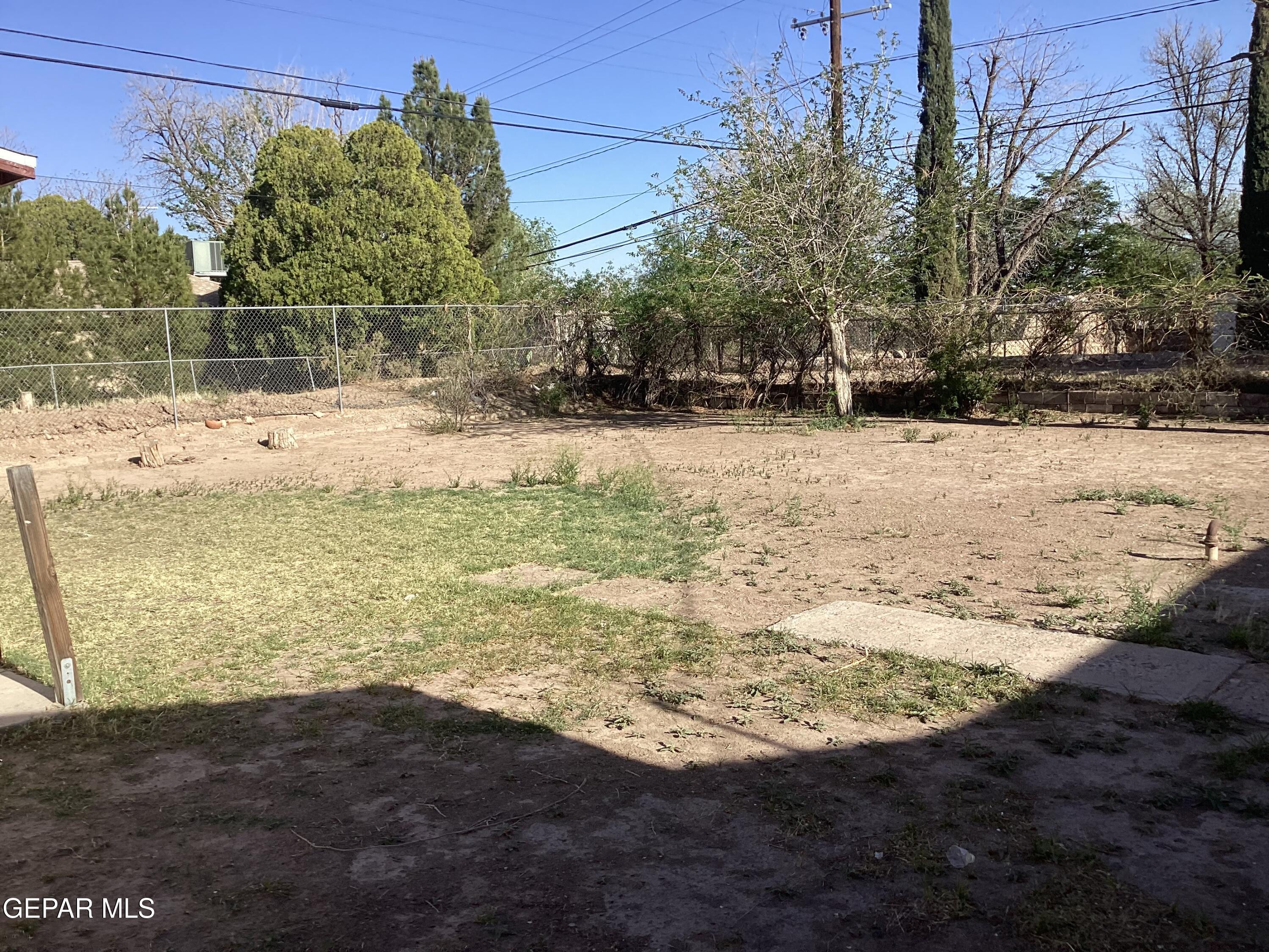 8405 Pinon Street El Paso, TX 79907 - Photo 17 of 21 a view of a yard