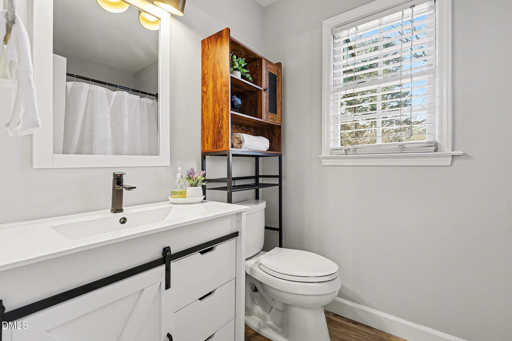 4121 Summer Ridge Court Apex, NC 27539 - Photo 23 of 29 a bathroom with a sink a toilet and a window
