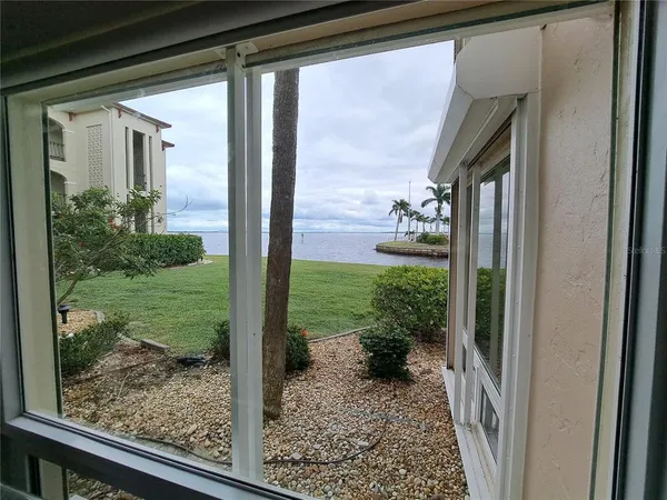 a view of a porch