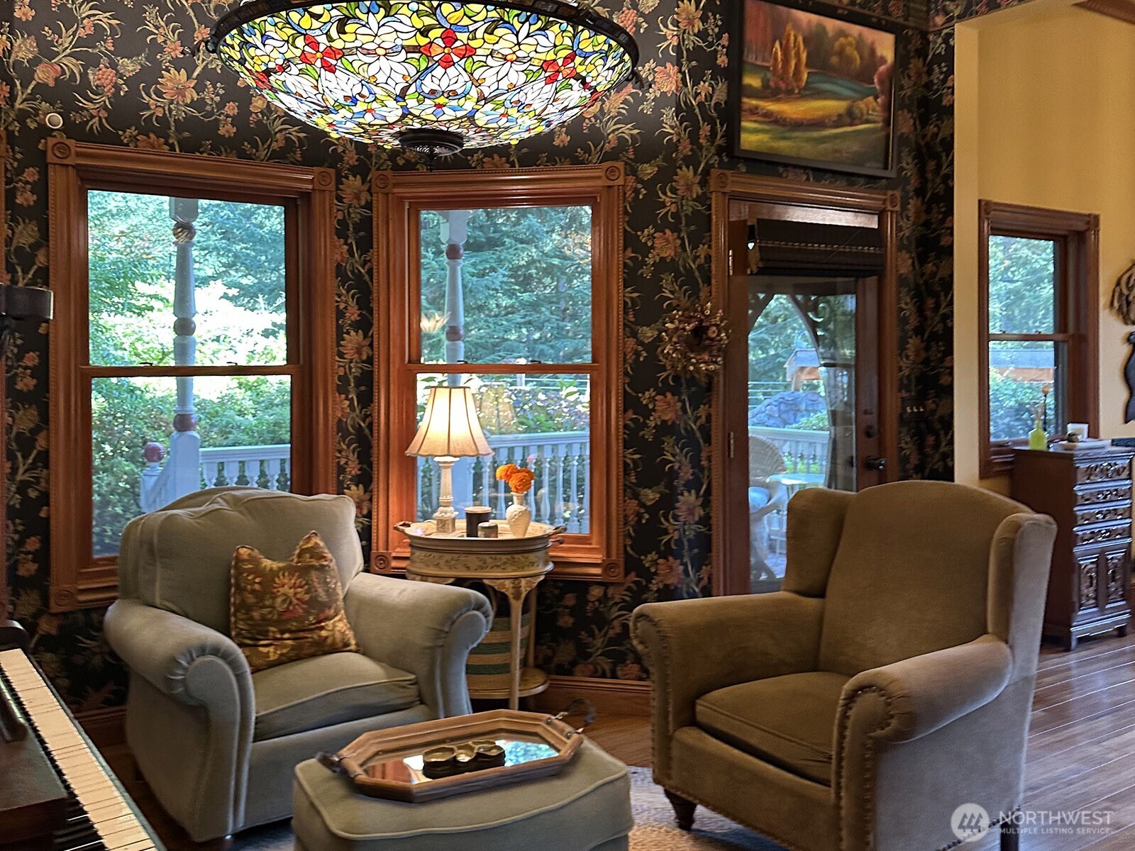 1656 Eagle Ridge Road Orcas Island, WA 98245 - Photo 18 of 40 a living room with furniture and a large window