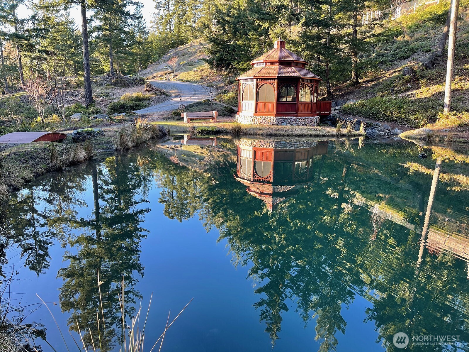 1656 Eagle Ridge Road Orcas Island, WA 98245 - Photo 31 of 40 a front view of a house with garden