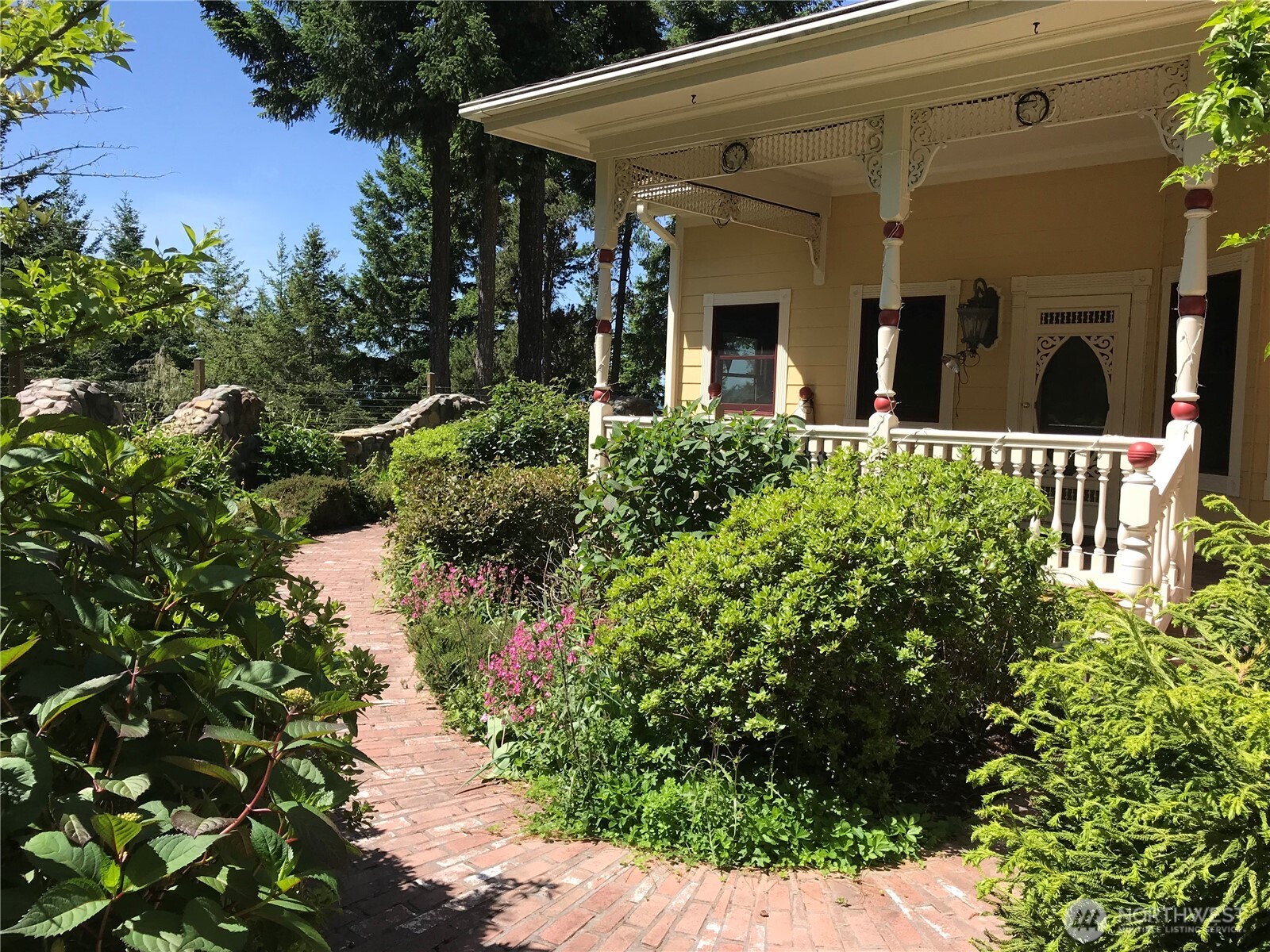 1656 Eagle Ridge Road Orcas Island, WA 98245 - Photo 7 of 40 a view of a house with potted plants