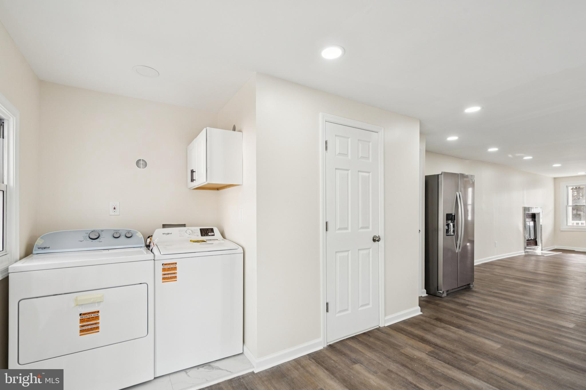 457 Wesley Avenue Pitman, NJ 08071 - Photo 13 of 25 a view of storage and utility room with wooden floor