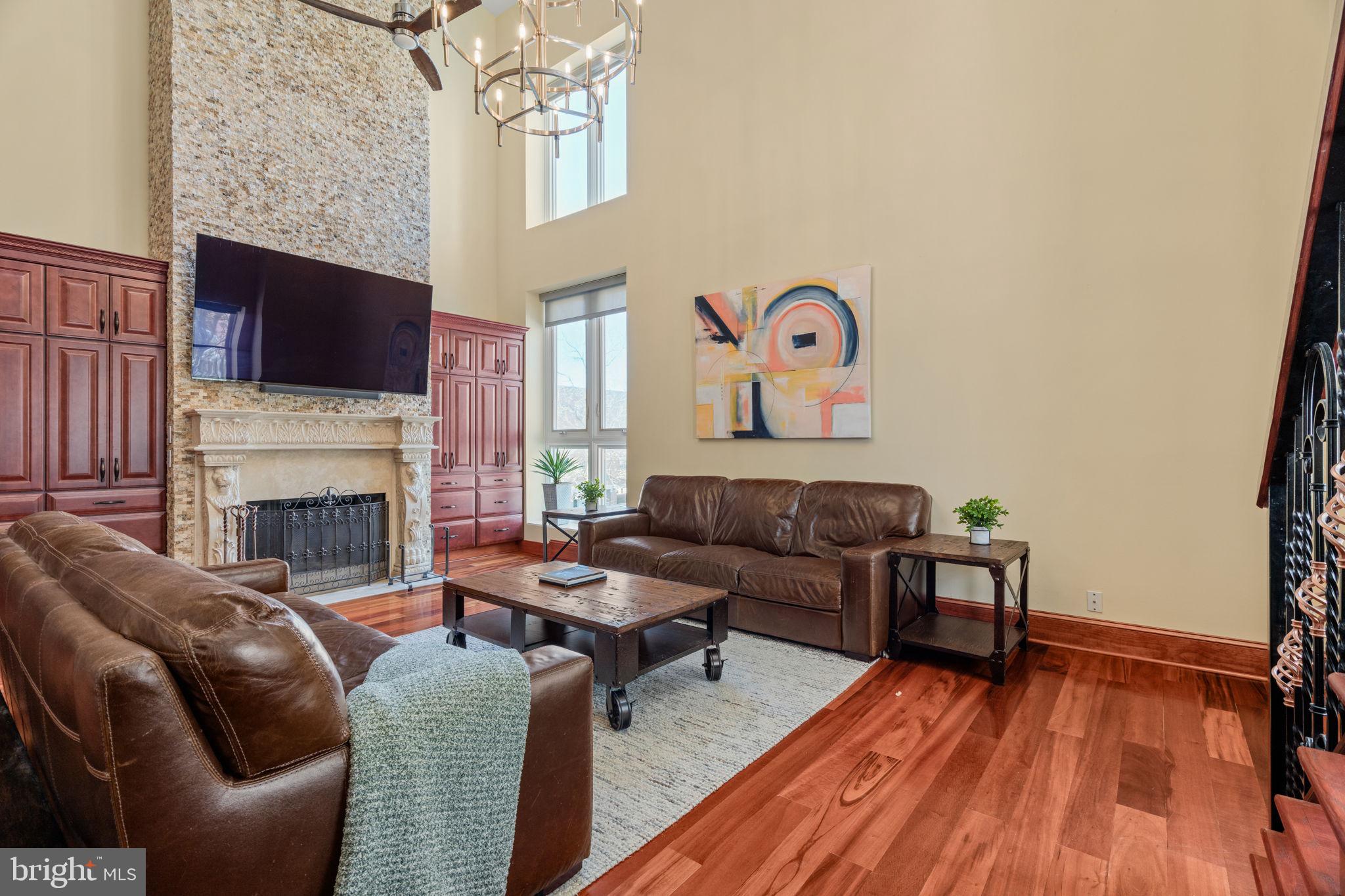 802 Locust Street, Unit 201 Philadelphia, PA 19107 - Photo 11 of 53 Elegant living space with high ceilings.
