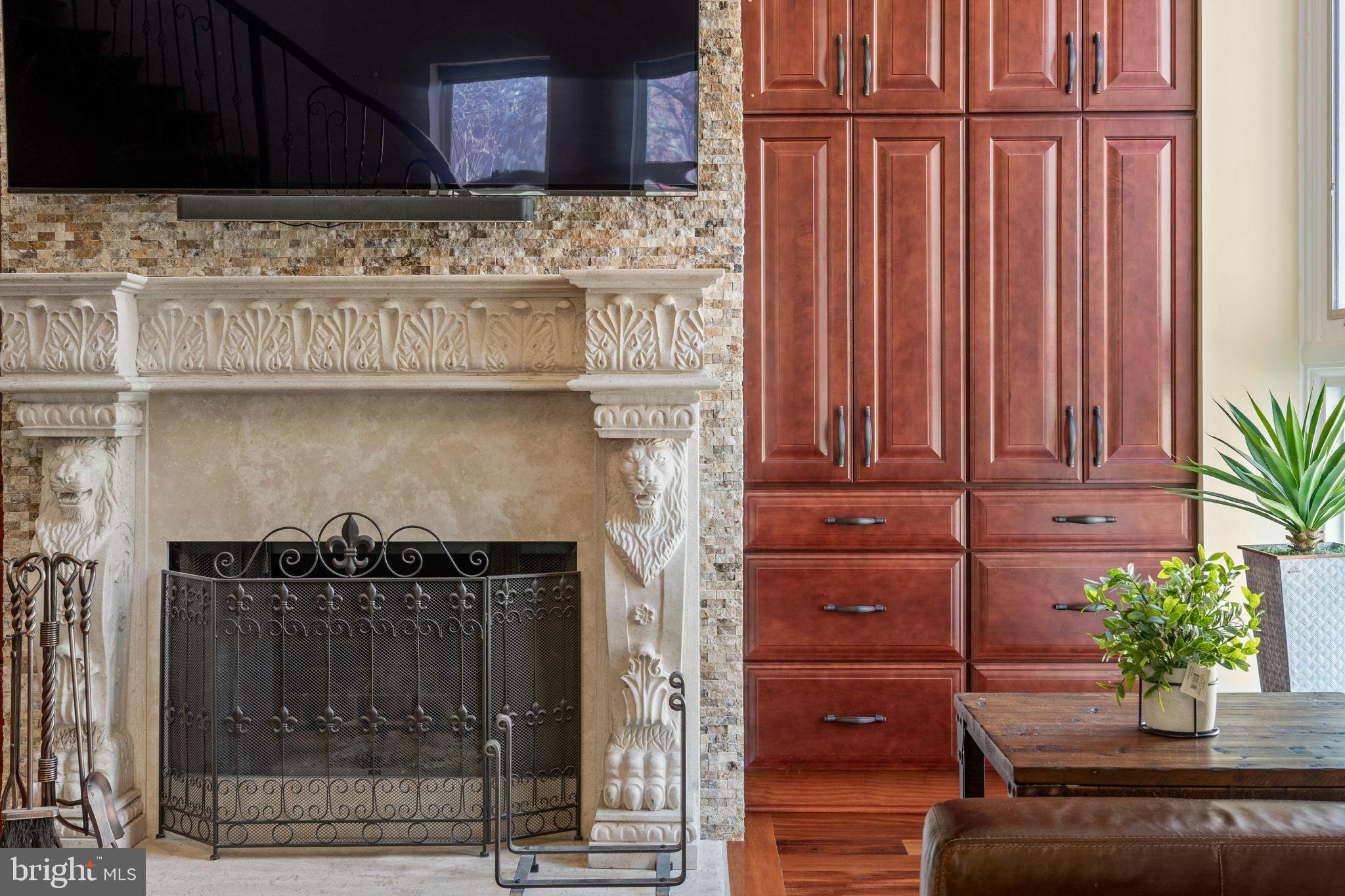 802 Locust Street, Unit 201 Philadelphia, PA 19107 - Photo 15 of 53 wood burning fireplace