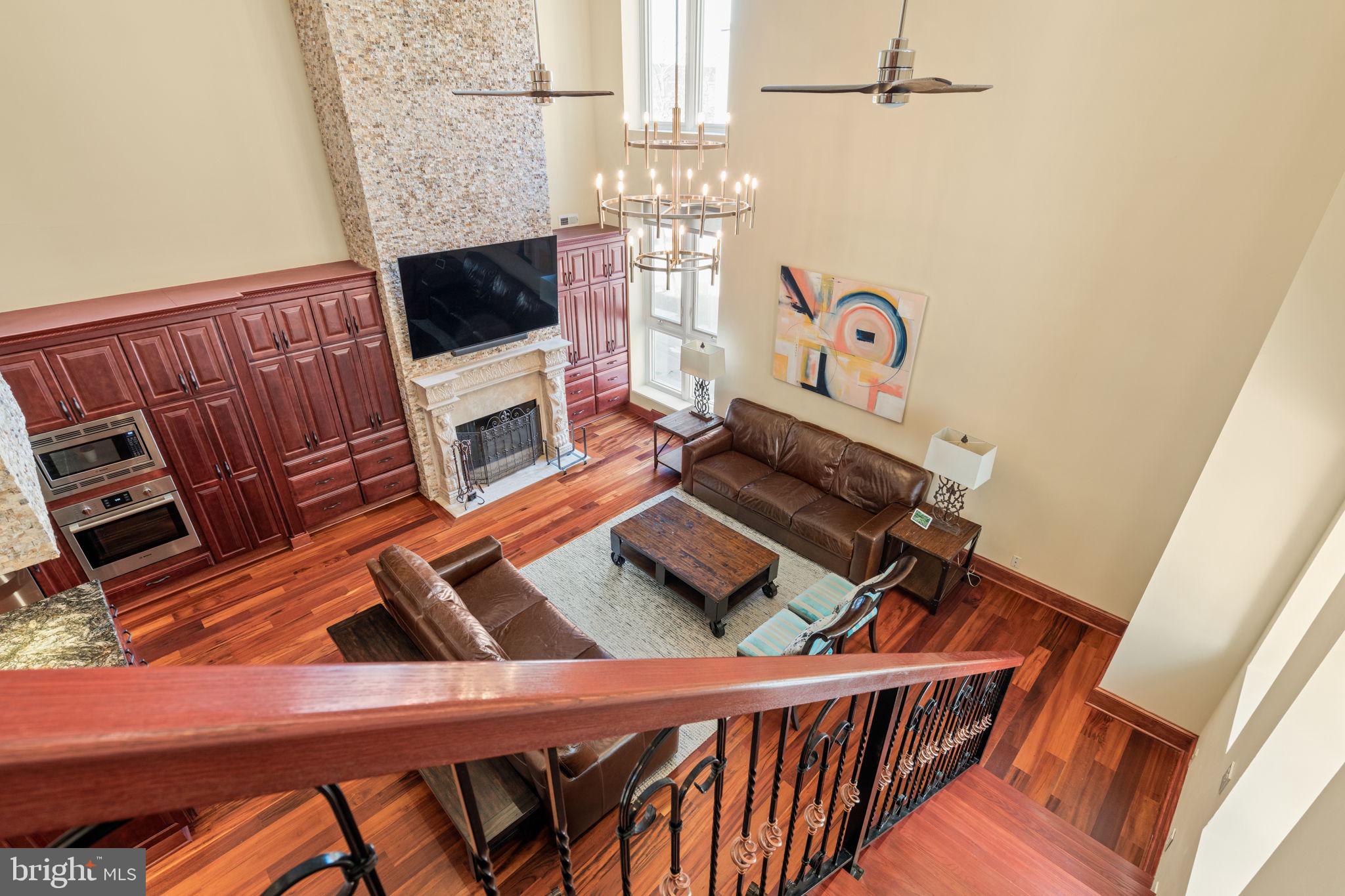 802 Locust Street, Unit 201 Philadelphia, PA 19107 - Photo 28 of 53 Elegant living space with rich wood tones.