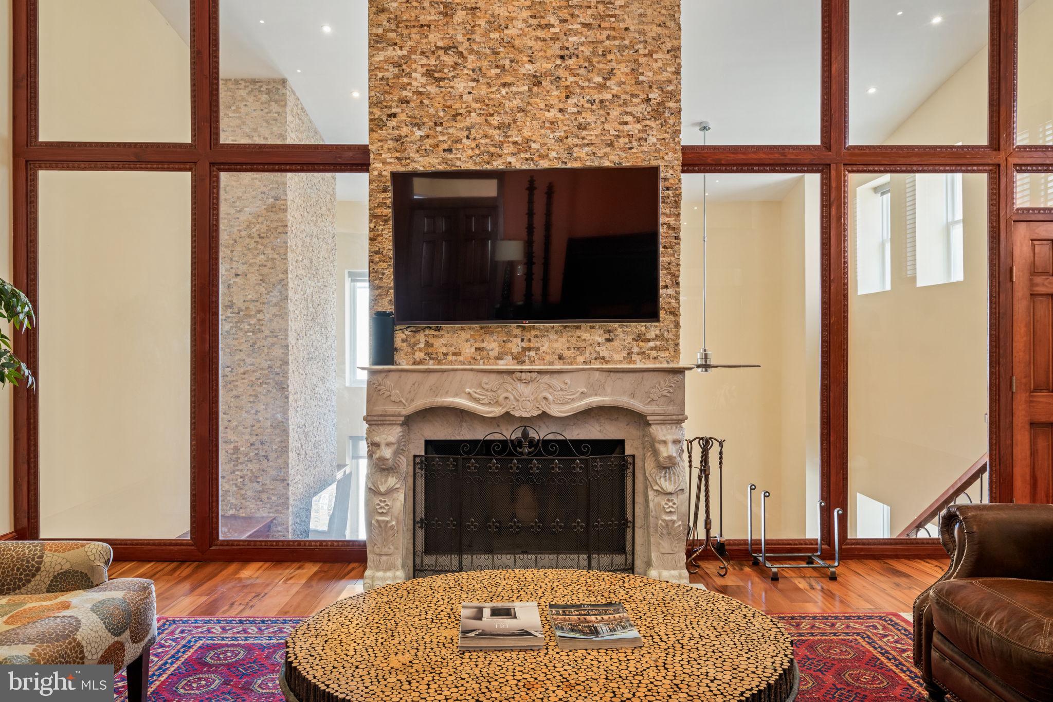 802 Locust Street, Unit 201 Philadelphia, PA 19107 - Photo 31 of 53 2nd wood burning fireplace