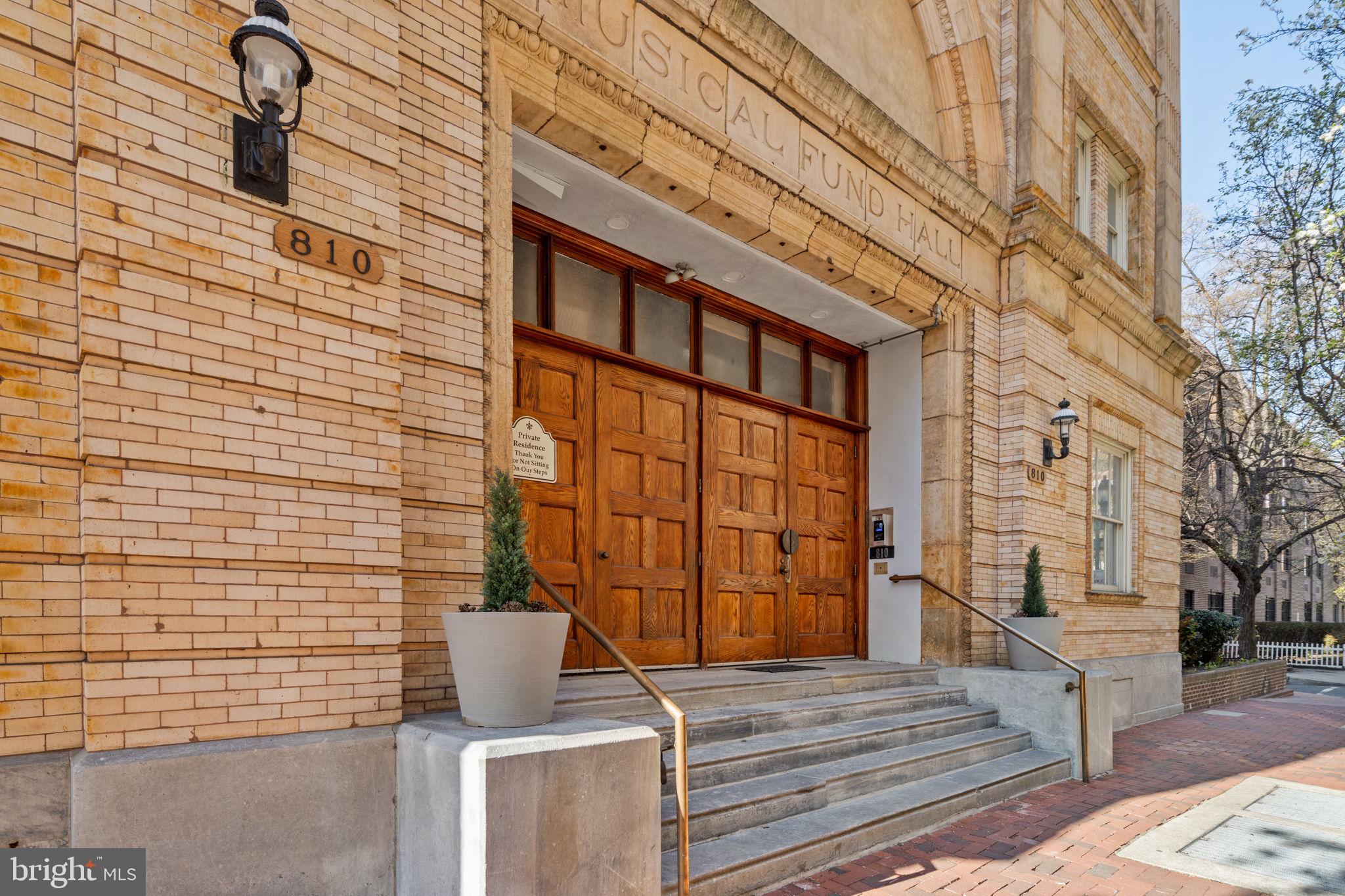 802 Locust Street, Unit 201 Philadelphia, PA 19107 - Photo 49 of 53 Historic entrance to a cultural gem.