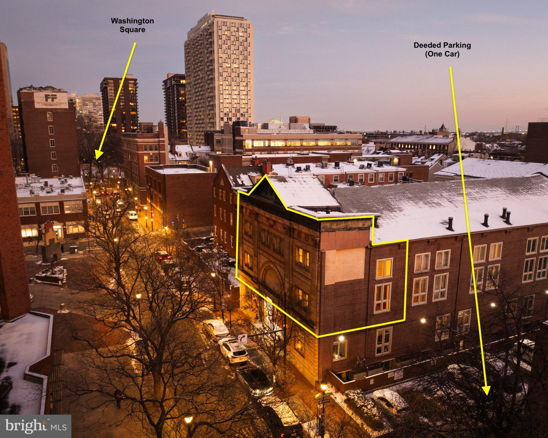 802 Locust Street, Unit 201 Philadelphia, PA 19107 - Photo 53 of 53 Urban charm with deeded parking.