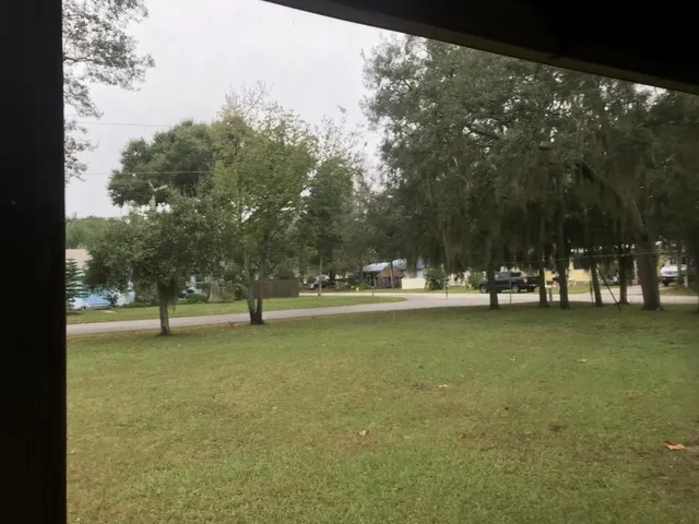 a view of outdoor space with trees