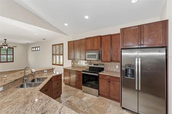 an aerial view of a city with lots of residential buildings