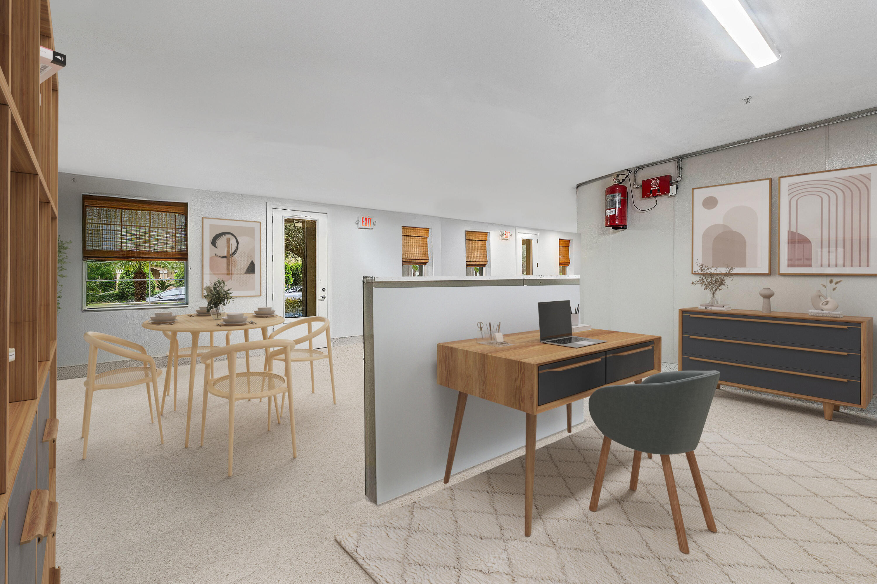 1056 Community Drive Jupiter, FL 33458 - Photo 35 of 50 a view of a dining room with furniture