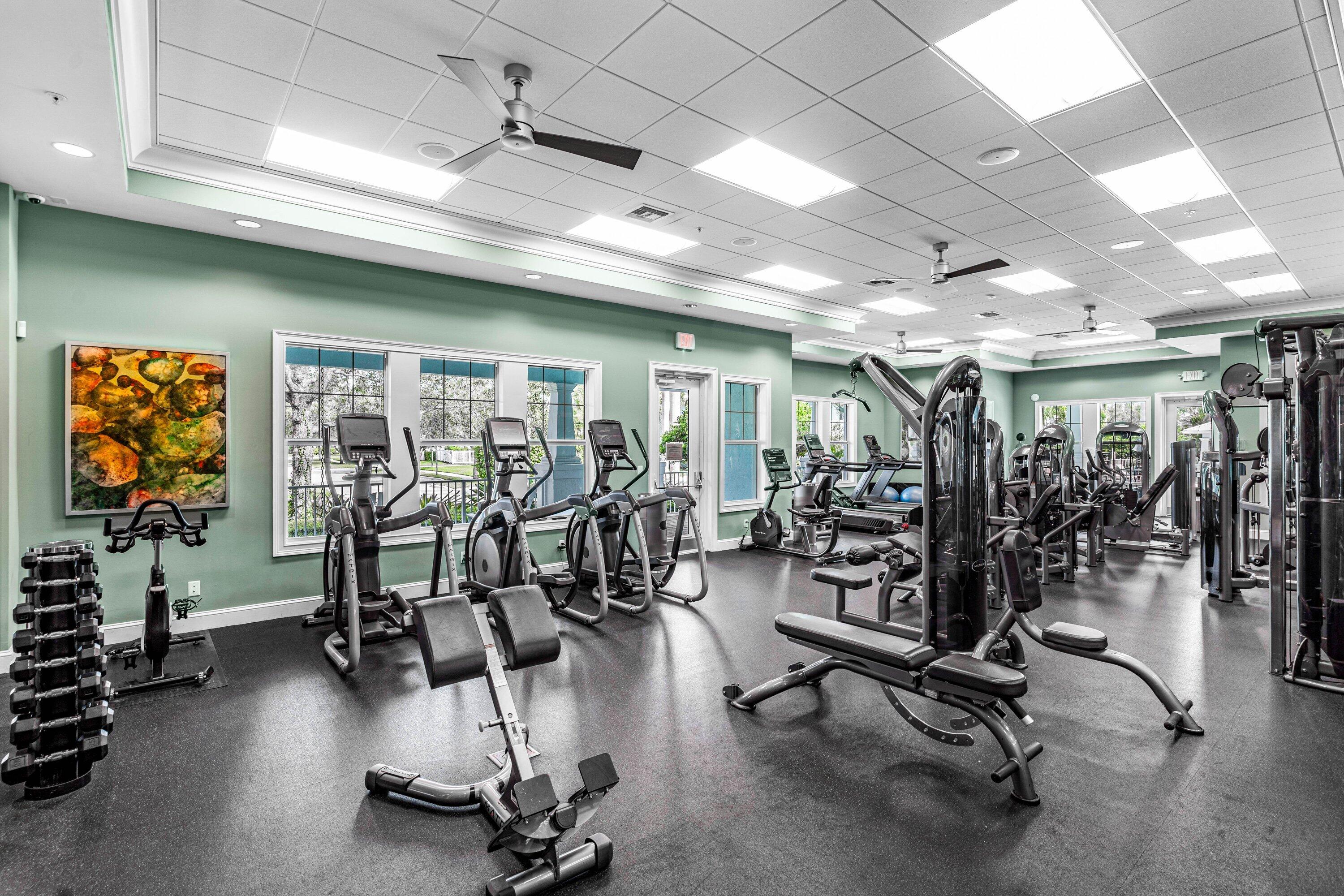 1056 Community Drive Jupiter, FL 33458 - Photo 46 of 50 a view of a room with gym equipment