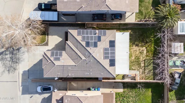 a view of a house with a balcony