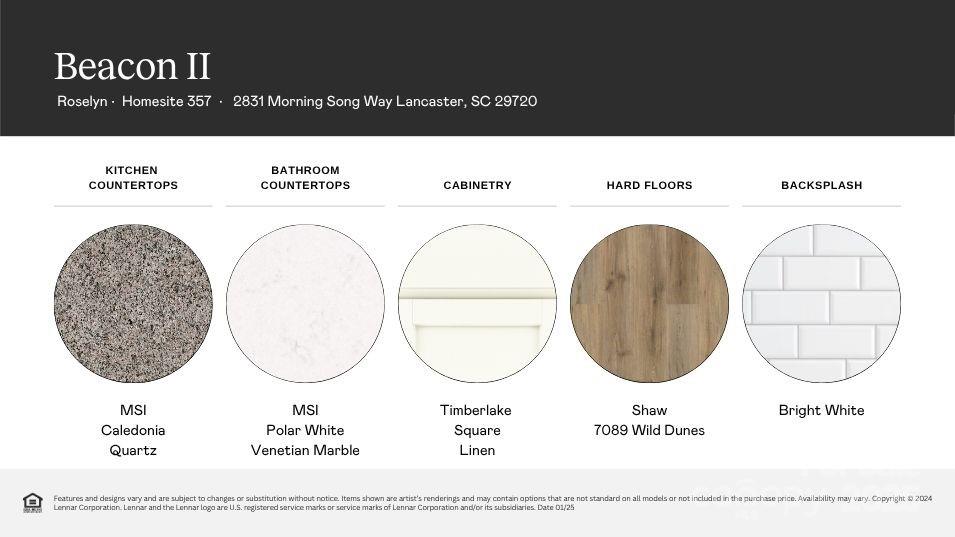 2831 Morning Song Way Lancaster, SC 29720 - Photo 3 of 18 a black and white photo of a rug