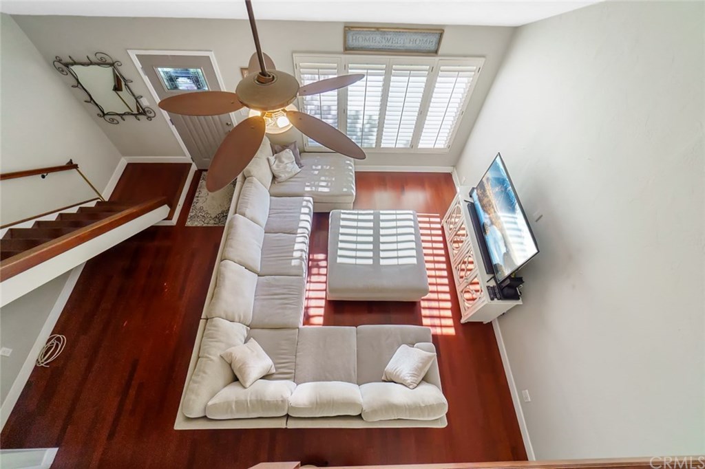 2419 Minuteman Way Costa Mesa, CA 92626 - Photo 10 of 26 a view of entryway with wooden floor