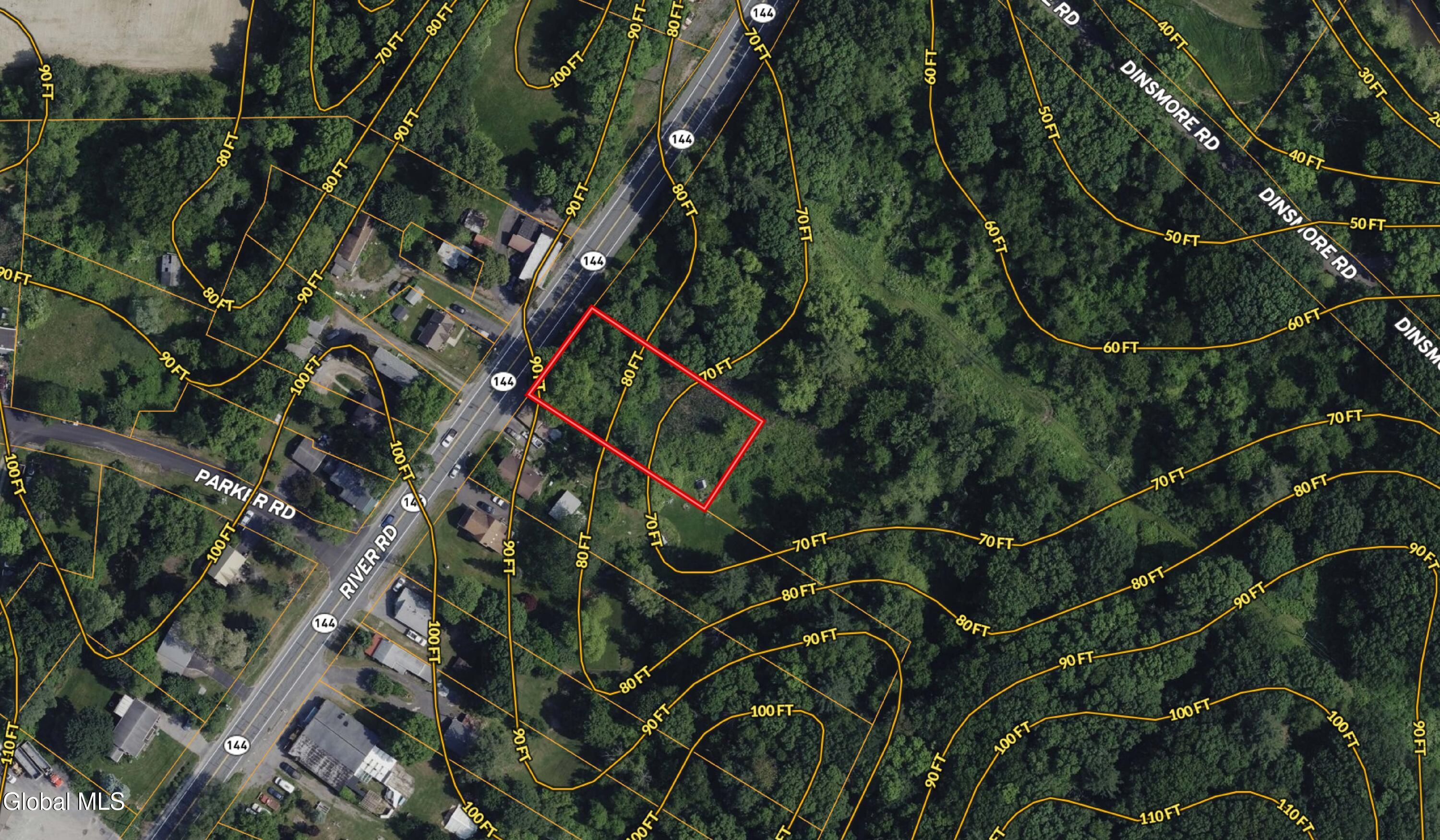 L35 River Road Bethlehem, NY 12158 - Photo 3 of 3 River Rd Contour map