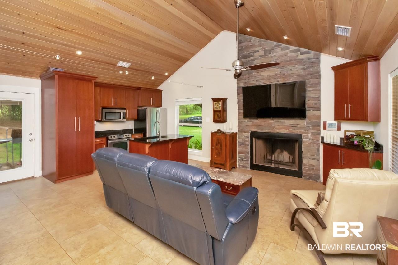 11000 Kelly Road Mobile, AL 36608 - Photo 11 of 48 Overall living area in cottage.