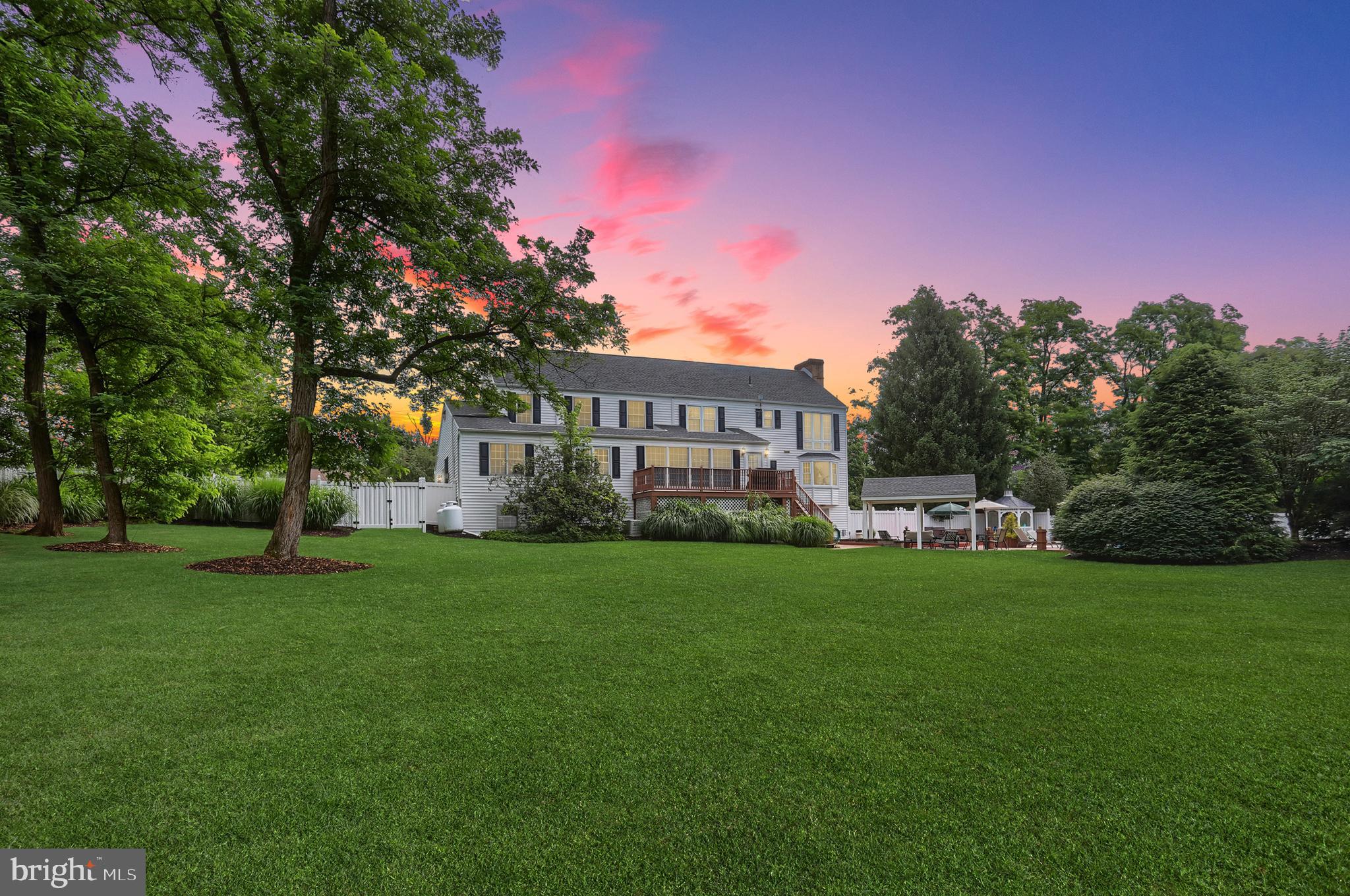 3 Banbury Road Hummelstown, PA 17036 - Photo 6 of 85 Twilight from rear yard